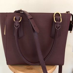 Rare discontinued Oxblood Dagne Dover Midi Tote!